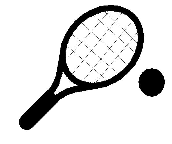 Tennisschläger / Tennis-Ball