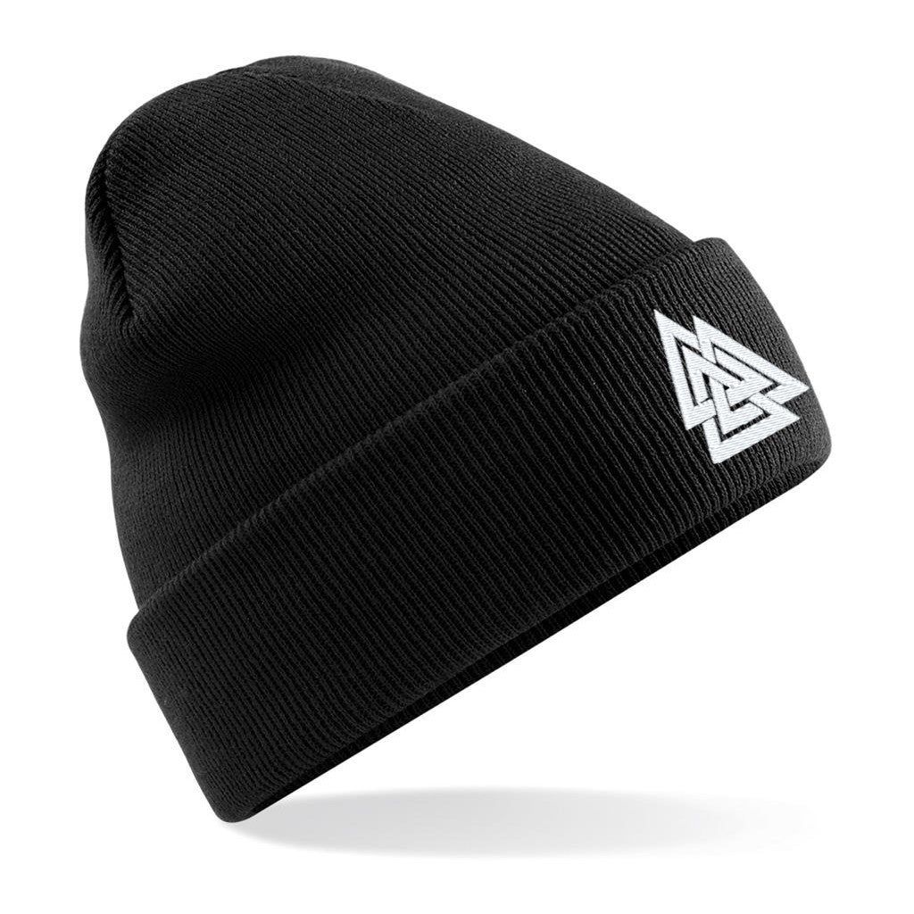 Beanie bestickt mit Valknut