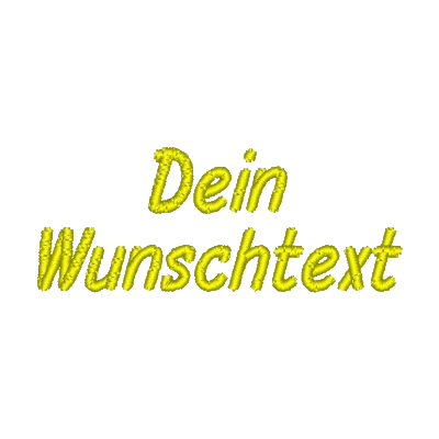 Stickmotiv Wunschtext / Datum individuell personalisierte Bestickung