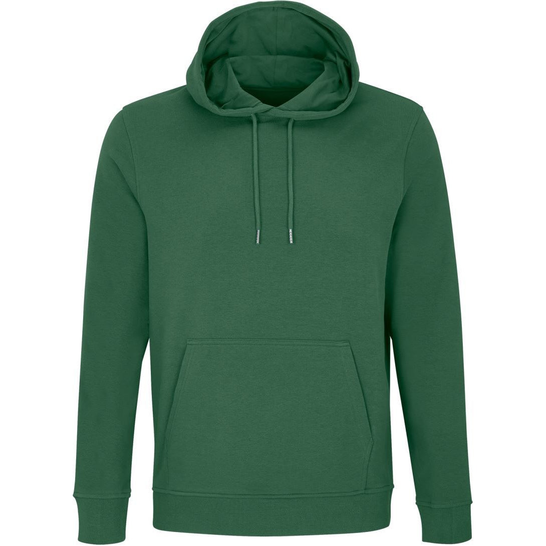 bestickter Bio-Baumwolle Unisex Hoodie