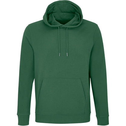 bestickter Bio-Baumwolle Unisex Hoodie