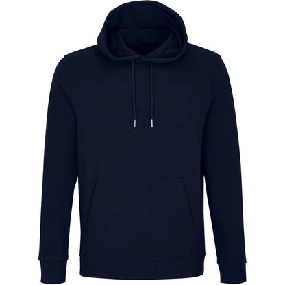 bestickter Bio-Baumwolle Unisex Hoodie
