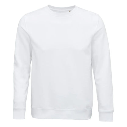 bestickter Bio-Baumwolle Unisex Pullover