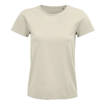 besticktes Bio Baumwoll Frauen T-Shirt