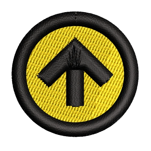 Stickmotiv Owned-Male mit Wunschtext individuell personalisierte Bestickung