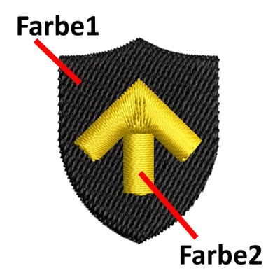 Stickmotiv Owner-Master mit Wunschtext individuell personalisierte Bestickung