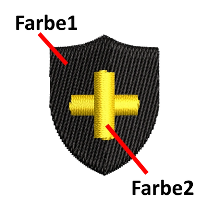 Stickmotiv Owner-Mistress mit Wunschtext individuell personalisierte Bestickung