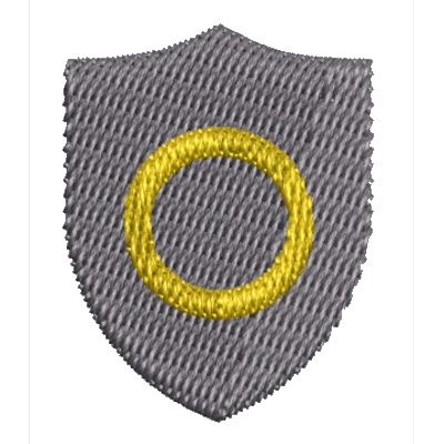 Stickmotiv Owner mit Wunschtext individuell personalisierte Bestickung