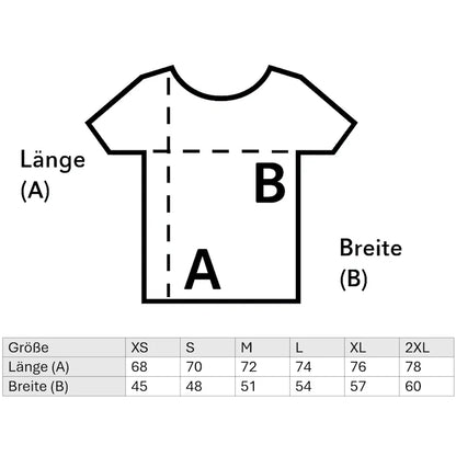 besticktes Männer Bio Baumwoll T-Shirt